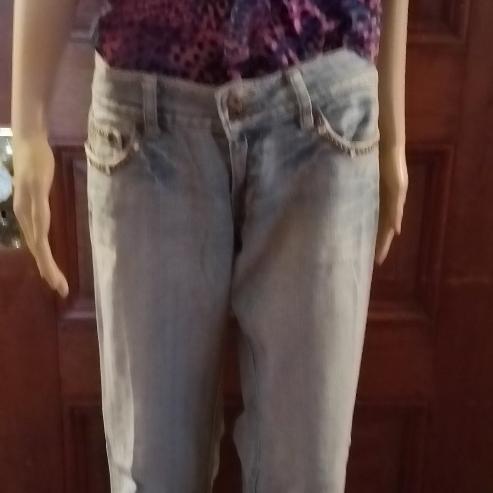 Blue jeans, size 8
